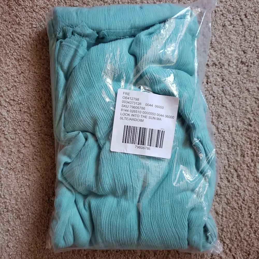 Free People NWT RARE Look Into The Sun Maxi Dress Endless Summer - Picture 5 of 5